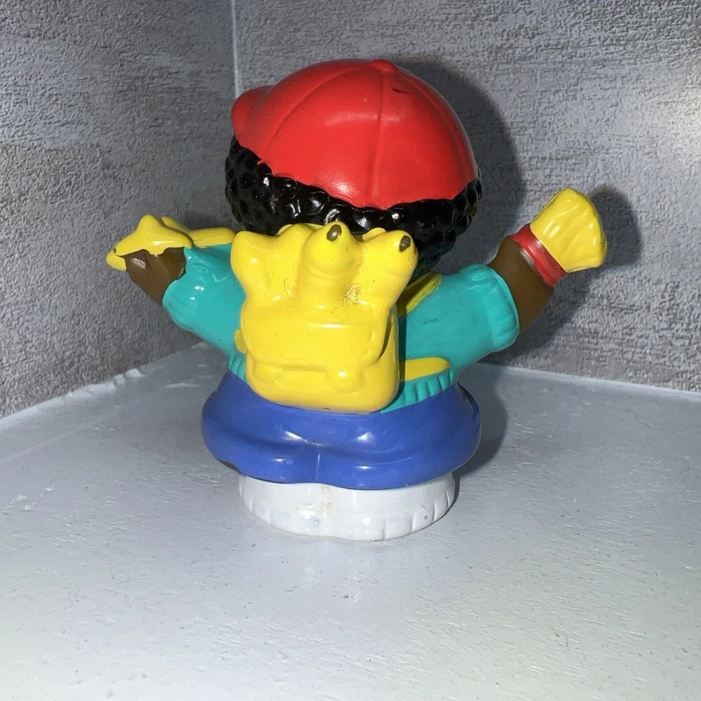 Fisher Price: Little People - 2005 School Bus - Michael Figure W/ Plane